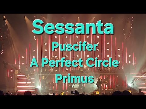 Sessanta live - (Puscifer + A Perfect Circle + Primus) - Grand Canyon - Foxwoods Casino - 4/5/24