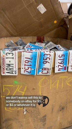 26K views · 404 reactions | Can you send me some license plates for my collection? We get asked this question daily. | Auto Parts City, Inc. | Facebook