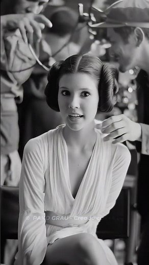 🎥 Tras las cámaras: La Princesa Leia de Star Wars 1977 😍