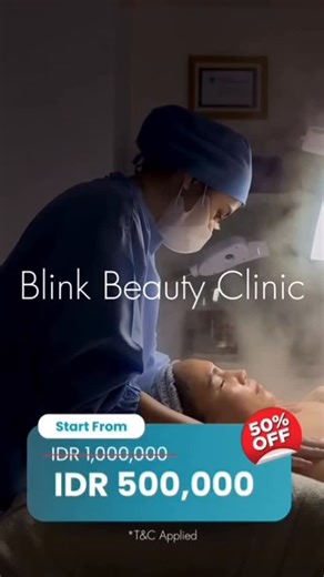 INFO TANGERANG on Instagram: "Premium SILKPEEL facial dari Rp 1 juta kini diskon 50%! Dengan teknologi 3-in-1: microdermabrasi untuk pembersihan mendalam, eksfoliasi halus, dan infus serum instant-glow yang meresap ke seluruh wajah; hasilnya kulit jauh lebih bersih, cerah, dan glowing seketika. Dapatkan semua manfaat ini hanya RP 500.000! Jangan lewatkan konsultasi GRATIS hanya hari ini! Experience Only The Best at Blink Beauty Clinic 📍 Blink Beauty Clinic Bintaro 🕗 Monday – Sunday | 08.00 – 2
