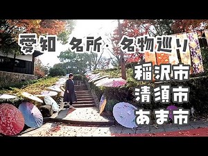 【女ひとり】愛知⑪稲沢市・清須市・あま市 全54市町村 名物・名所巡りの旅 Aichi Prefecture Travel