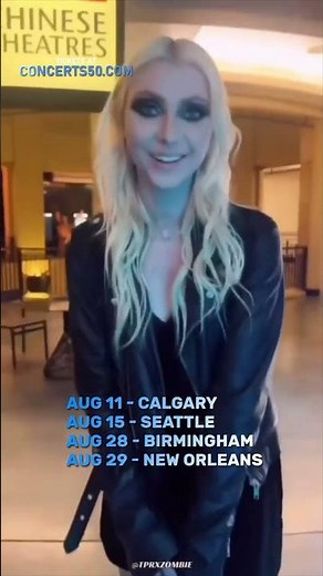 The Pretty Reckless Dear God World Tour 2026 🎸✨