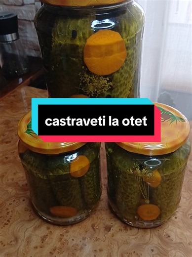 Castraveți la oțet (rețetă bulgărească)