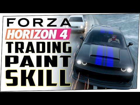 How to perform TRADING PAINT SKILL in FORZA HORIZON 4