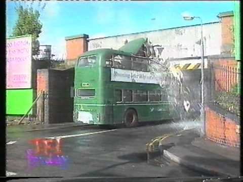 Double-Decker Bus Crashes Into Low Bridge!