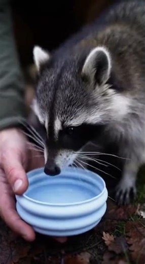 🦝 ¡PEQUEÑO Y PERDIDO! Rescate de un Mapache Desorientado en el Bosque 🥺#mapache #rescate