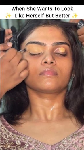 By- akshayamakeoverartistry | miniy bridal makeup tutorial step by step #shorts #makeup #bridal #mua