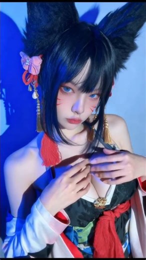 Black Fox Cosplay You’ll Love! #FoxCosplay, #AnimeCosplay, #Shorts, #FurryCosplay