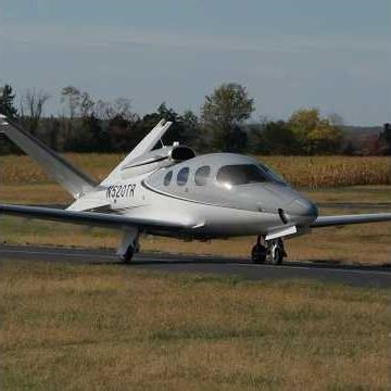 Vision Jet Takeoff and Landing