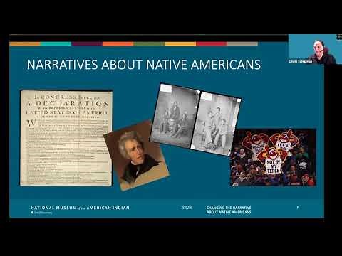 Webinar 1: Changing the Narrative about Native Americans