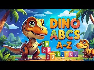 Dino ABCs Song 🦖 | Learn Alphabet A-Z with Dinosaurs! | Fun Educational Kids Video