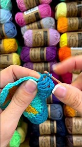 crocheting star granny square