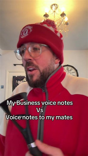 My Business voice notes vs My personal Voice notes #voicenotes