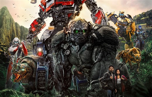 TRANSFORMERS: Rise of the Beasts "Rhinox attacks" Extrait (2023)