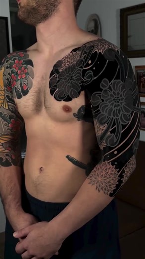 Stunning White on Black Tattoo Designs