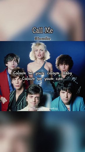#callme #blondie #music #songlyrics #fullsong #80s | call me blondie lyrics