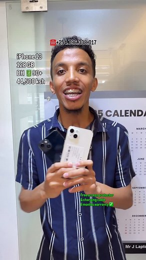 22 reactions | Iphone 13 128 GB 44,500 ksh battery health 90+  Free screen protector Free iPhone charging cable  6 months warranty ✅ we are located at Nairobi CBD, Kimathi House along kimathi street 5th floor Room 503 ☎️+254.796.338.017 | Mrj Laptops | Facebook