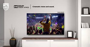 A dream TV, this expansive 70PUT8215 is a 4K UHD LED Android TV combined with P5 Perfect Picture Engine to deliver immersive content that you want fitted in your living room. Whether it's superb picture quality or great sound you are after, you can be sure that 70PUT8215 will not only meet but exceed your expectations and more. In addition to its P5 perfection, from whatever source, you will definitely enjoy cinematic vision and sound courtesy of Dolby Vision and Dolby Atmos. Don't forget, with 