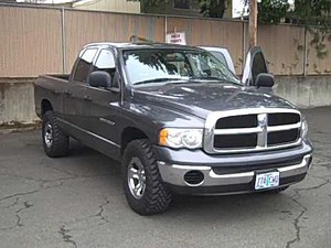 2004 Dodge Ram 1500 4.7L Magnum V8 4x4 Automatic Quad Cab