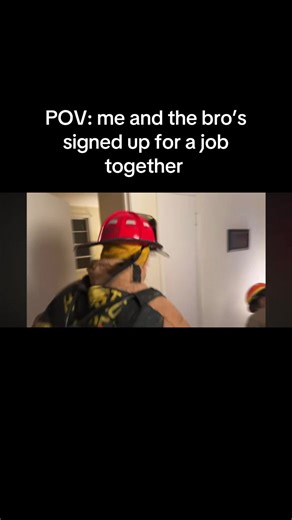 POV: Friends Join the Firefighting Adventure Together