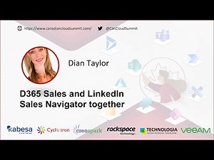 D365 Sales and LinkedIn Sales Navigator together - Dian Taylor