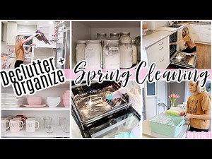 *NEW* SPRING CLEAN WITH ME 2020 // DECLUTTER AND ORGANIZE YOUR KITCHEN // TIFFANI BEASTON HOMEMAKING