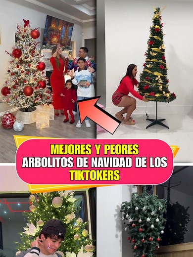 Mejores y peores arbolitos de Navidad en TikTok