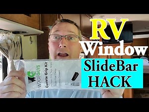RV Window Slide Replacement Trick|| Barndominium Living
