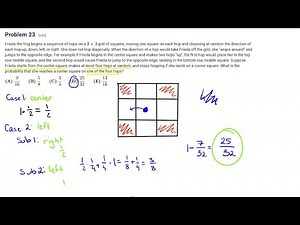 2021 AMC 10A Problem #23 | Complementary Counting