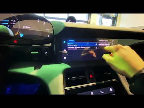 How To - OVER THE AIR update a PORSCHE TAYCAN - OTA update