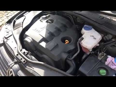 Volkswagen Passat B5.5 1.9 TDI PD engine start up + rev sound