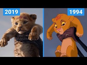The Lion King 🦁 ( 2019 vs 1994 Teaser Trailer comparison)