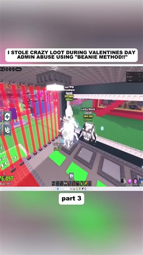 I STOLE CRAZY LOOT DURING VALENTINES DAY ADMIN ABUSE USING