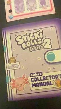 Part 3 of Unboxing Sticki Rolls Series 2 😌