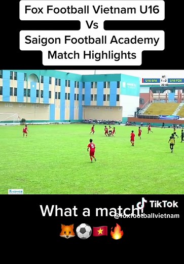 Highlights from our match against Saigon Football Academy. What a game! #football #vietnam #fyp #soccer #viral #highlights