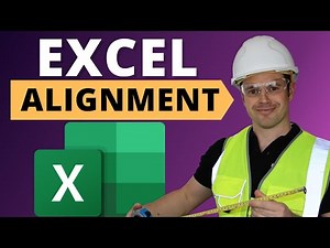 Lesson 15 - Excel Sizing and Alignment Tips you NEED to know!!