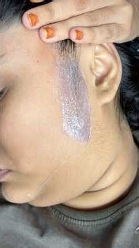 Side lock face waxing/ Waxing tips for about face waxing/ #facewaxing #Peeloffwa #hardwax #beauty
