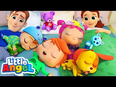 Ten In The Bed | Little Angel Kids Songs & Nursery Rhymes