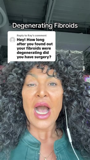 Replying to @Ray how long after I found I my fibroid was degenerating I had surgery? #fibroidsurgery #fibroidsawareness #degeneratingfibroid #fibroidsupport #fibroids