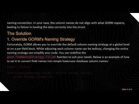 Fixing the pq.Int64Array Loading Issue with GORM in Postgres