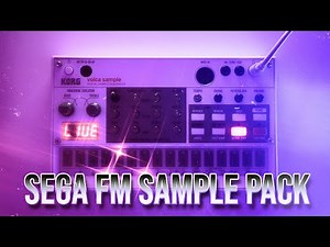 Sega Genesis / Mega Drive FM Volca Sample Pack