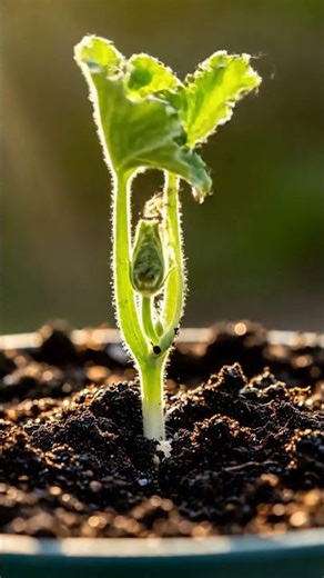Growing Pumpkin From Seed Time Lapse – 50 Days