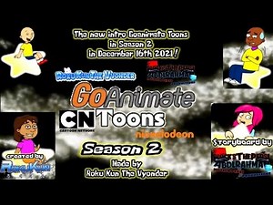 New intro goanimate toons in season 2 in December 16th 2021!