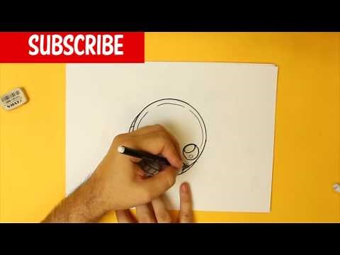 HOW TO DRAW A COIN CUTE, Easy step by step drawing lessons for kids