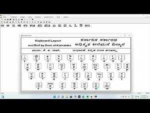 Learn KANNADA Typing in just 20 Minutes | Kannada Typing Using Nudi Software