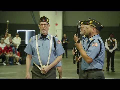 The 2025 Color Guard Competition at the 106th American Legion National Convention from Tampa FL.