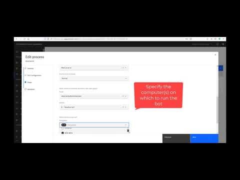 IBM BAW to RPA integration