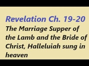 Catholic Bible Study, Revelation Ch. 19-20, Marriage Supper of the Lamb and Bride, by Fr. Tim Peters