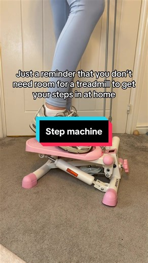 This step machine is perfect if you’re short on space but want to get your steps in 🙌🏽 #stepmachine #stepper #steps #dailysteps #ministepmachine