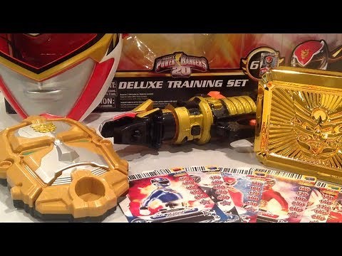 Deluxe Red Ranger Training Set Review [Power Rangers Megaforce]